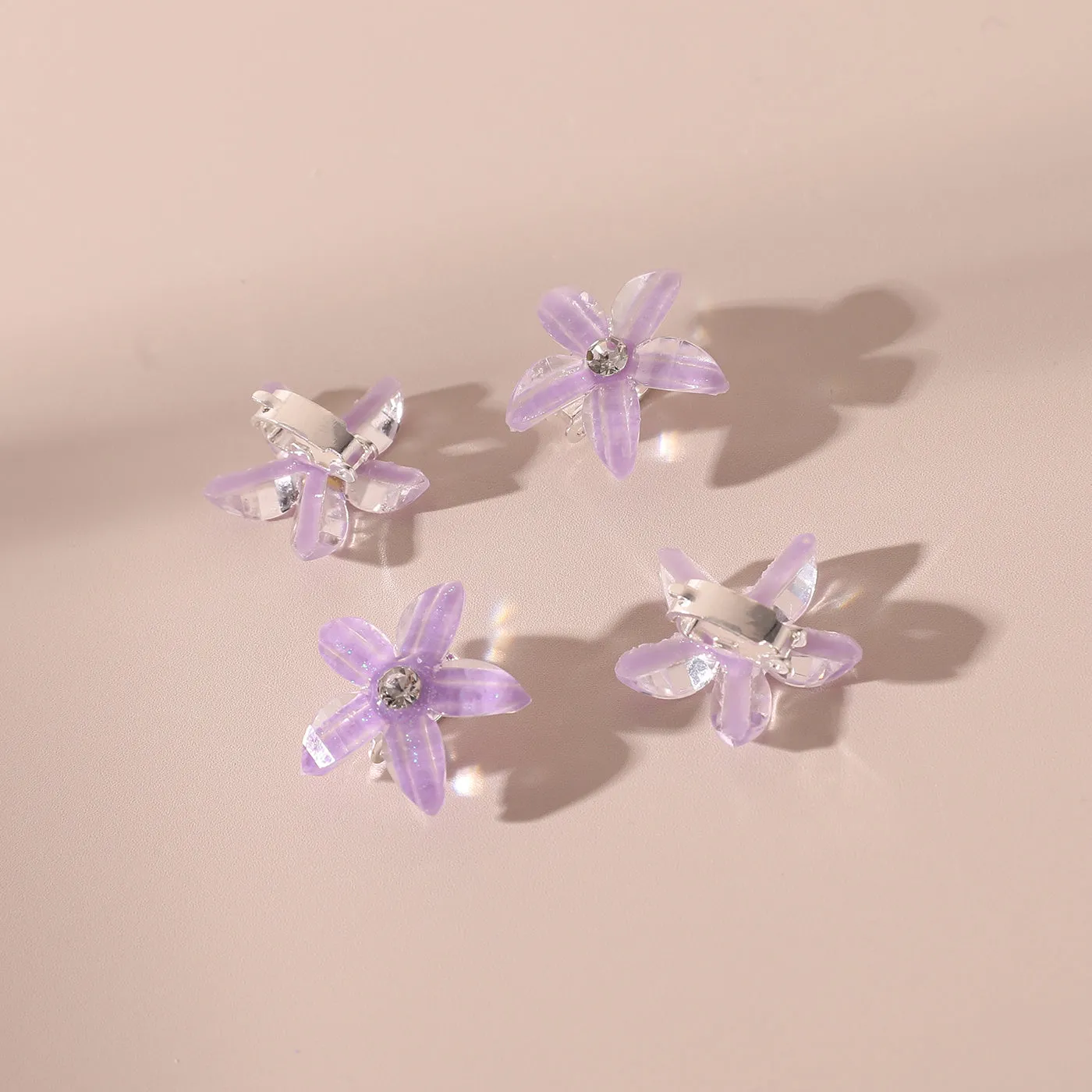 10-PACK Toddler/Kid Flower-shaped Hair Clip for Girl