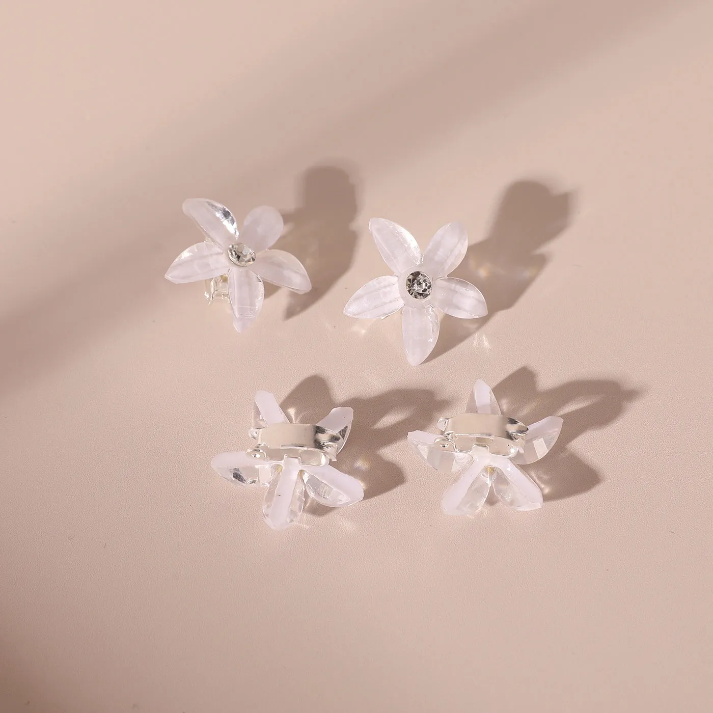 10-PACK Toddler/Kid Flower-shaped Hair Clip for Girl