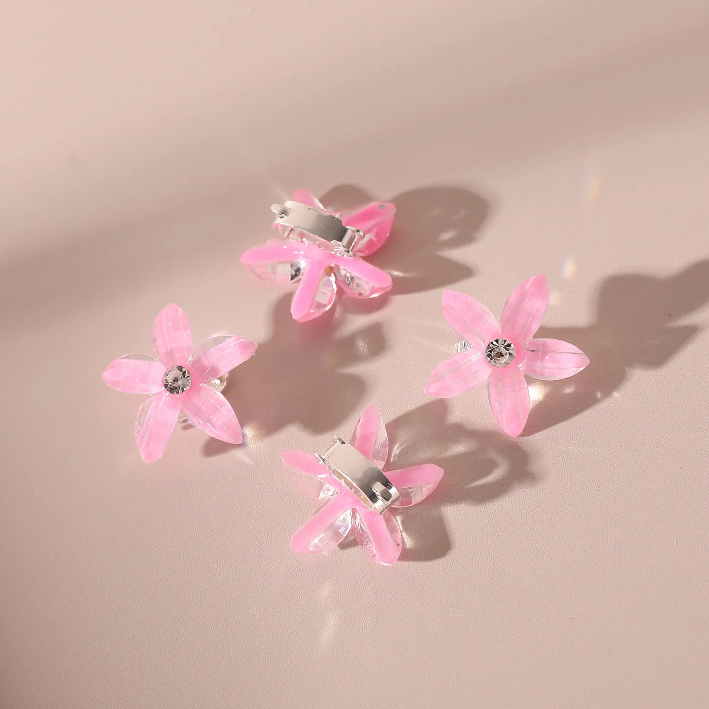 10-PACK Toddler/Kid Flower-shaped Hair Clip for Girl