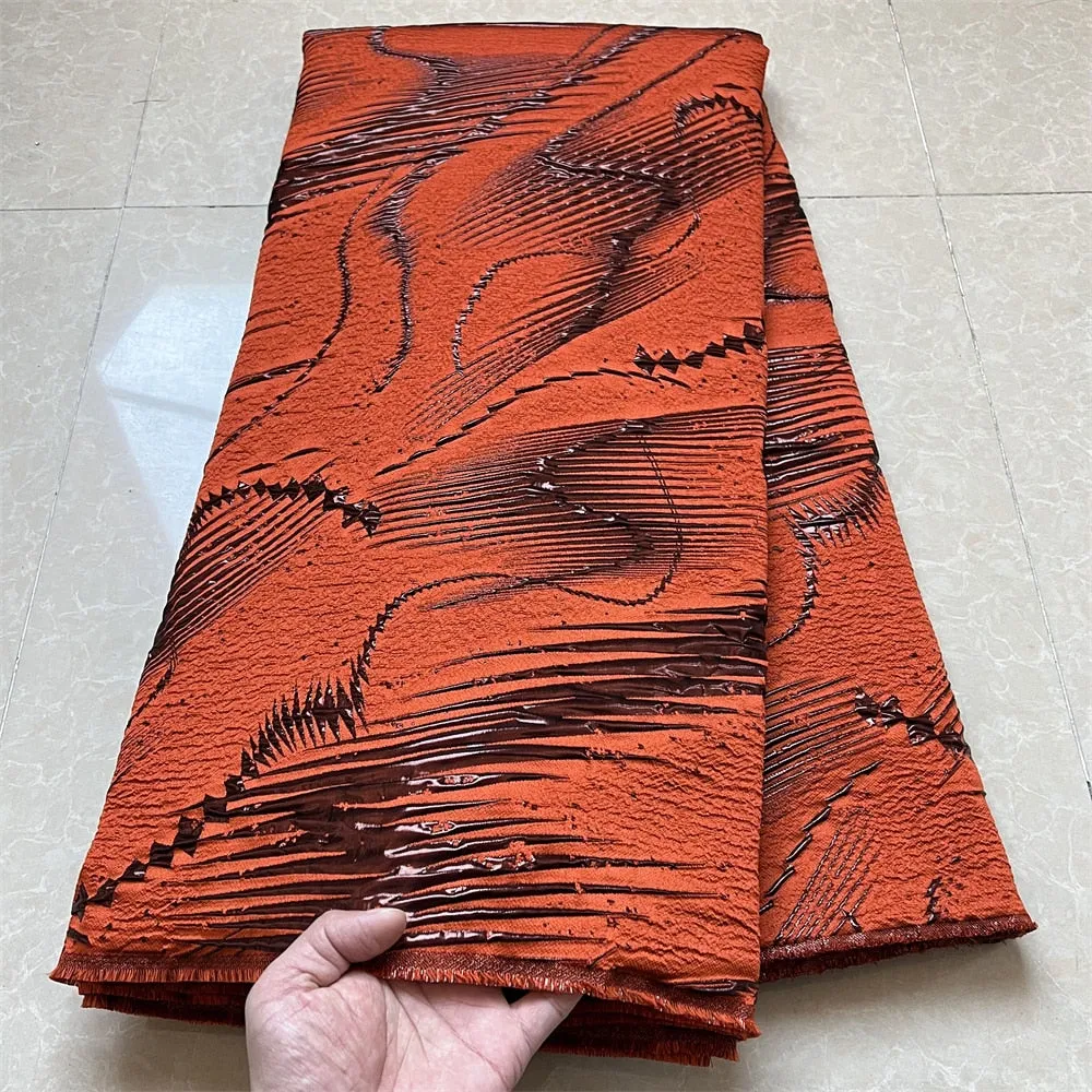 5 YARDS / 6 COLORS / Mamu Abstract Viscose Jacquard Woven Fabric for Dresses, Jackets, Suits, Shirts, Skirts Lining