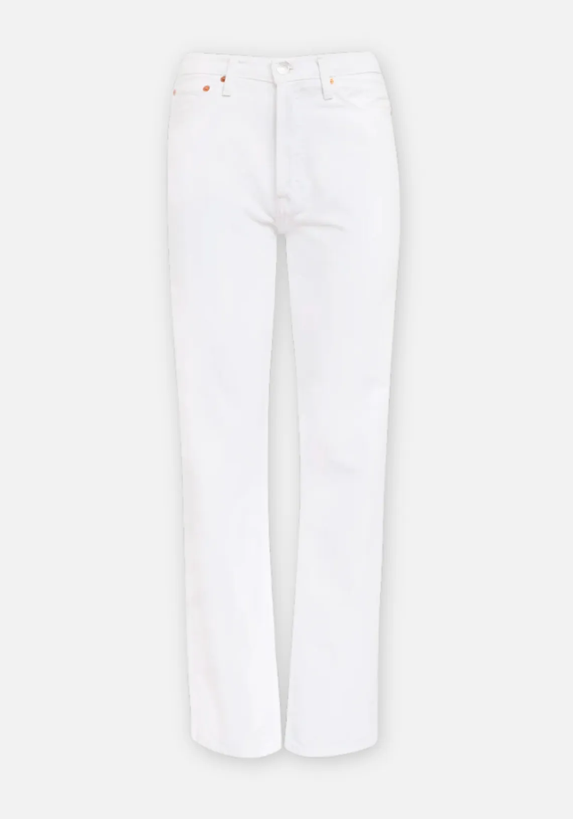 90'S HIGH RISE LOOSE WHITE