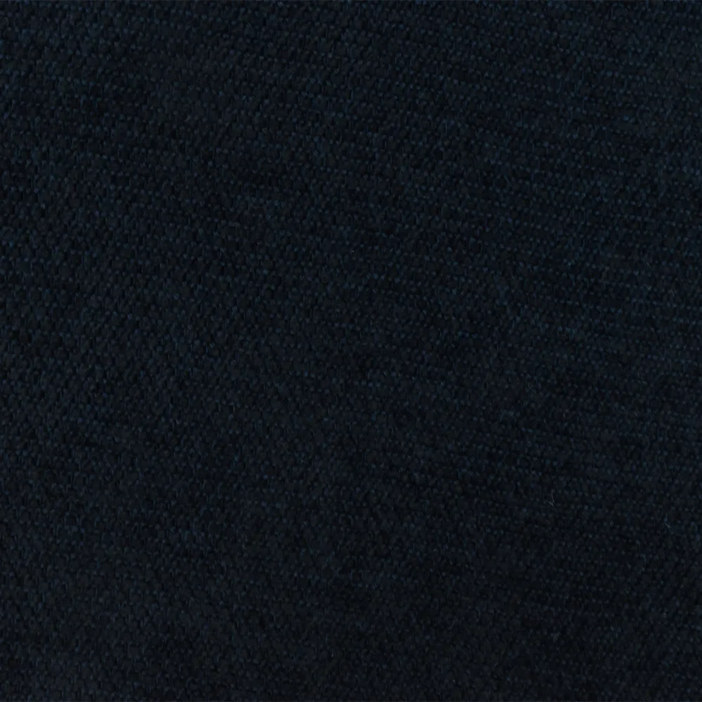 Abyss Blue-Black Dobby Cotton Chenille Woven Fabric