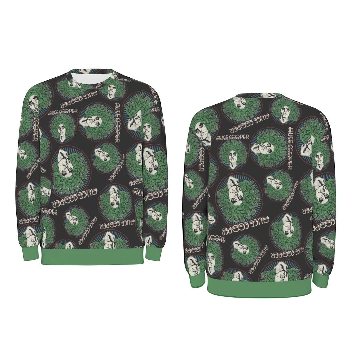 Alice Cooper Hair Drop Shoulder Sweatshirt