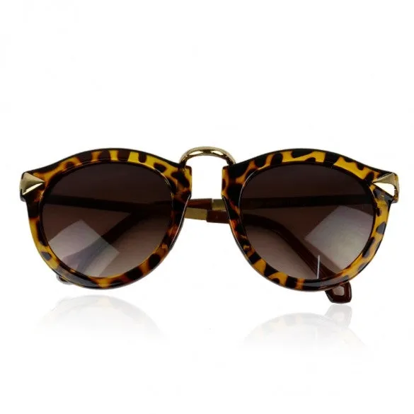 Arrow Decorative Plate Frames UV400 Unisex Sunglasses
