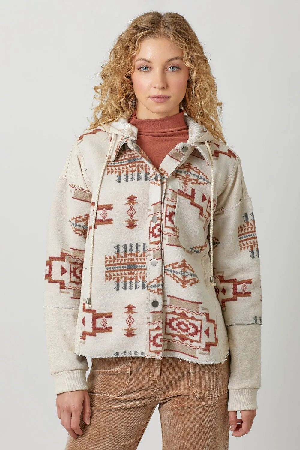 Aztec Hoodie Jacket