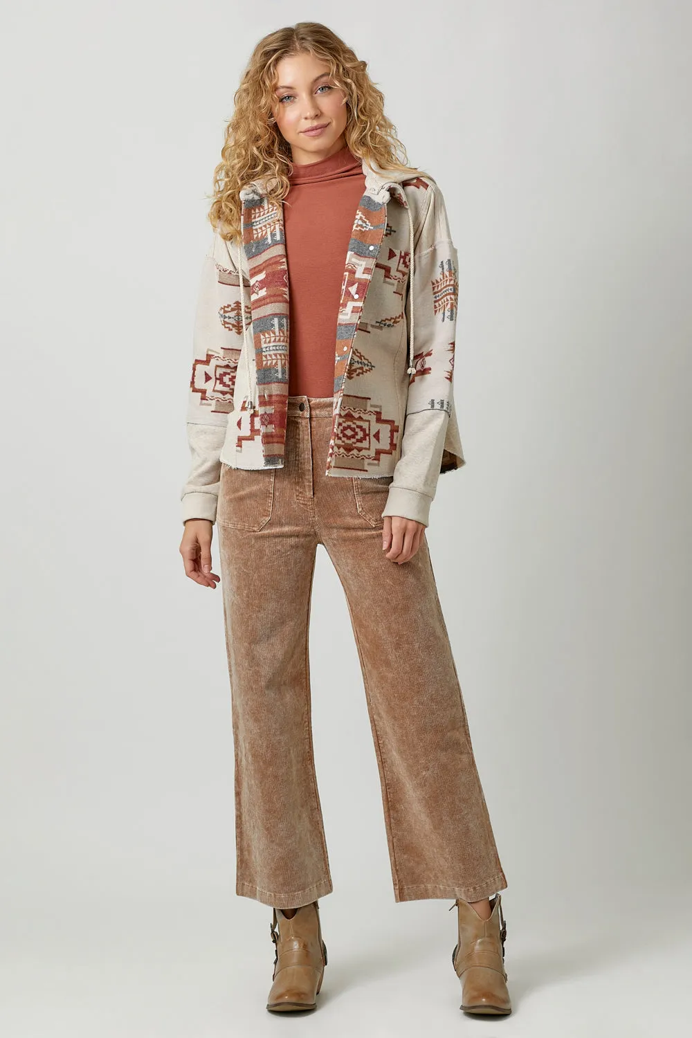Aztec Hoodie Jacket