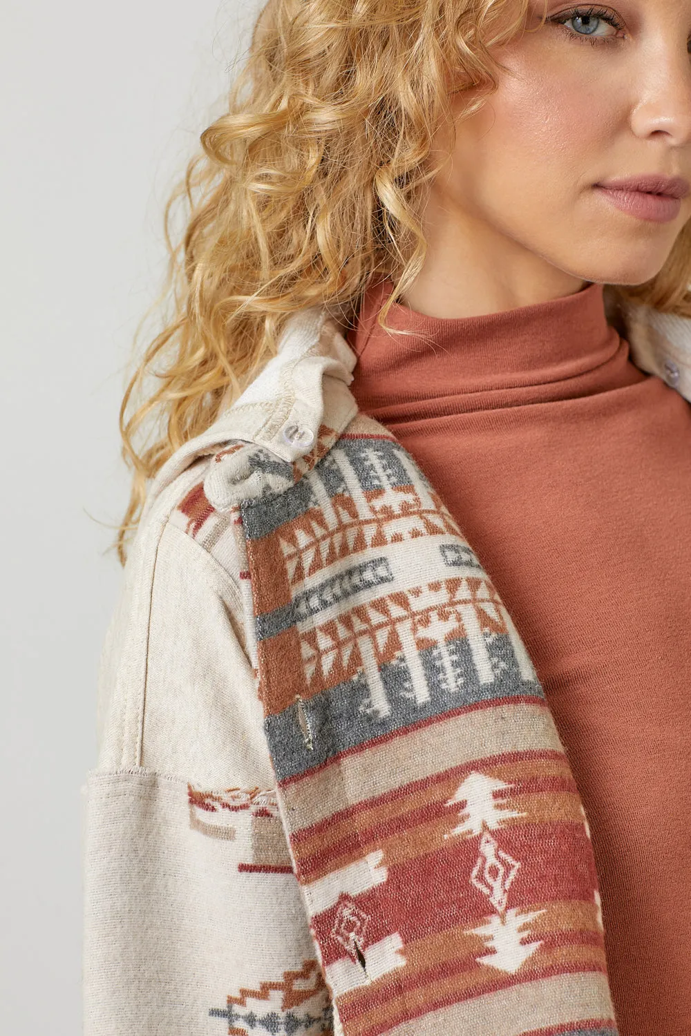 Aztec Hoodie Jacket