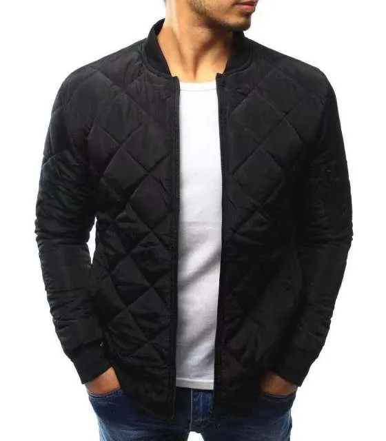 BAZO Design Men's Fashion Premium Quality Burgundy Red & White Stripe Zipper Sweater Jacket