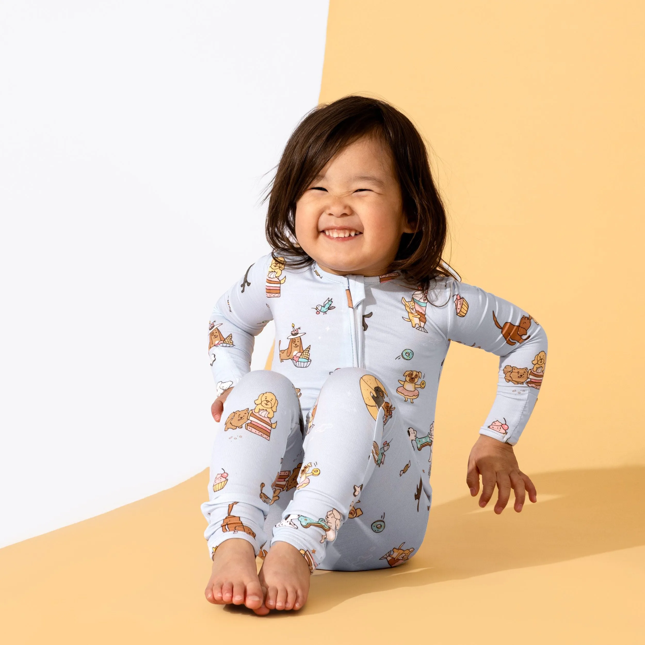 Bellabu Bear Convertible Footie - Dessert Dogs