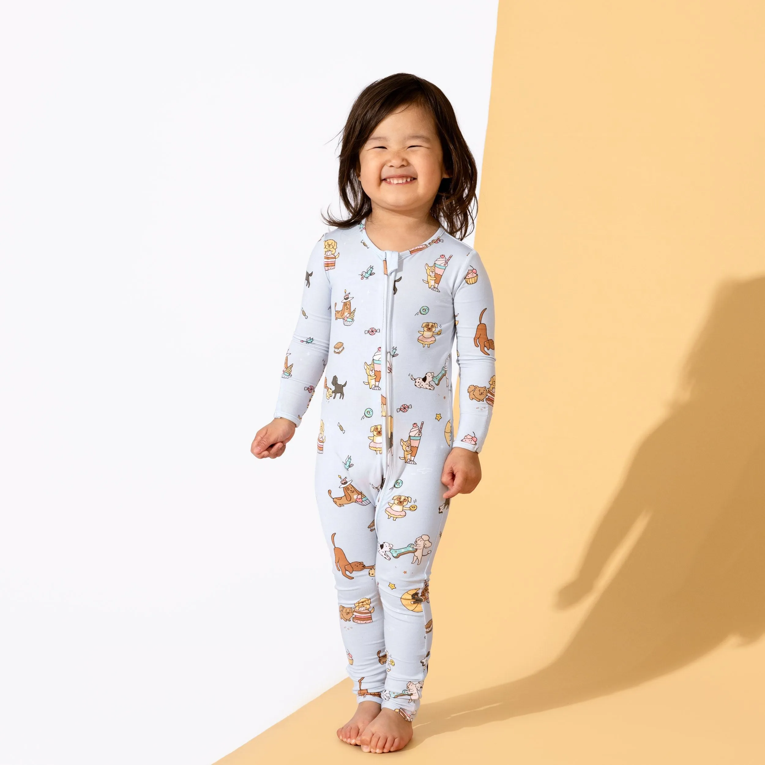 Bellabu Bear Convertible Footie - Dessert Dogs