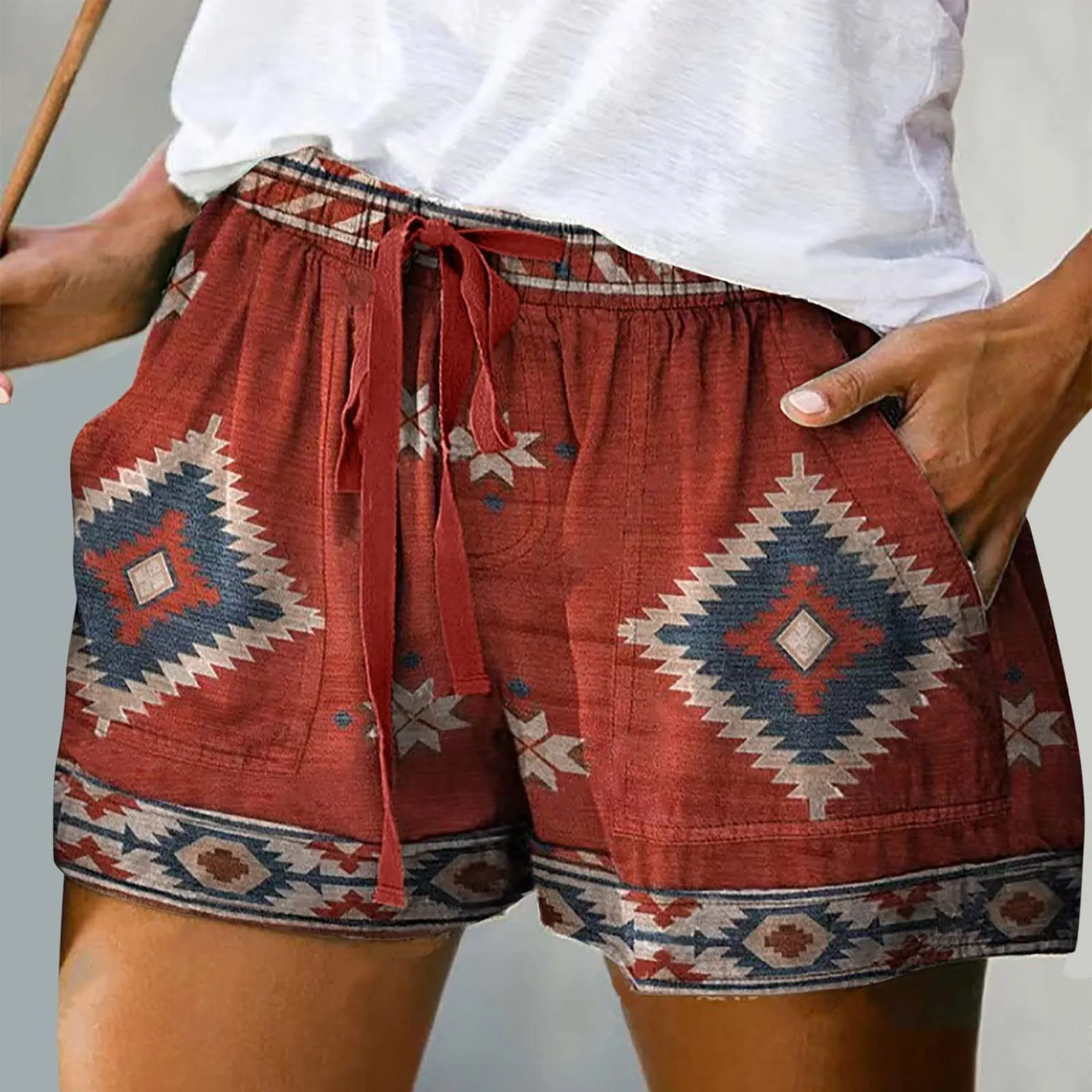 Boho Chic Loose Shorts