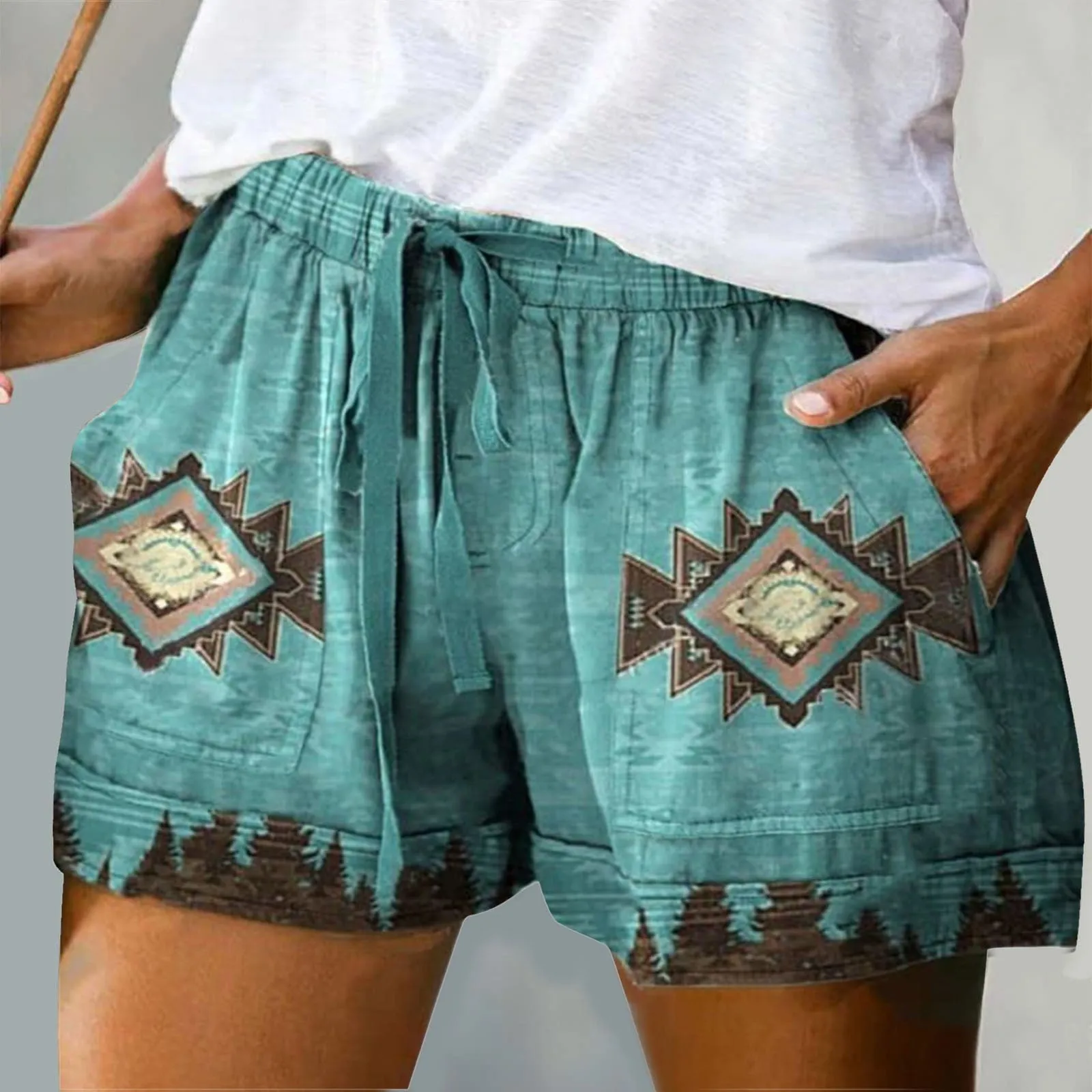Boho Chic Loose Shorts