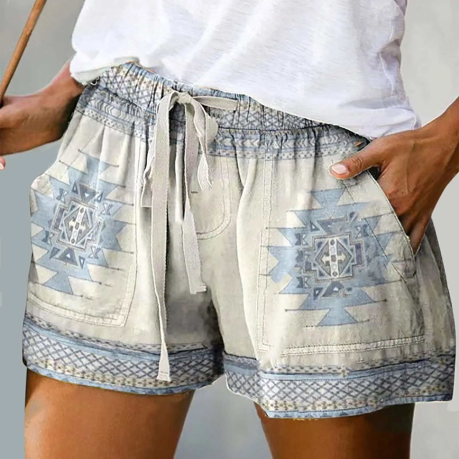 Boho Chic Loose Shorts