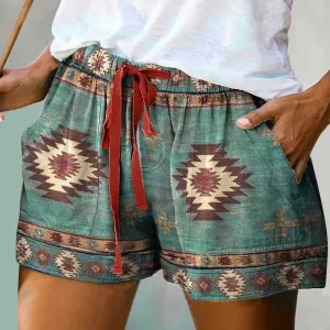 Boho Chic Loose Shorts