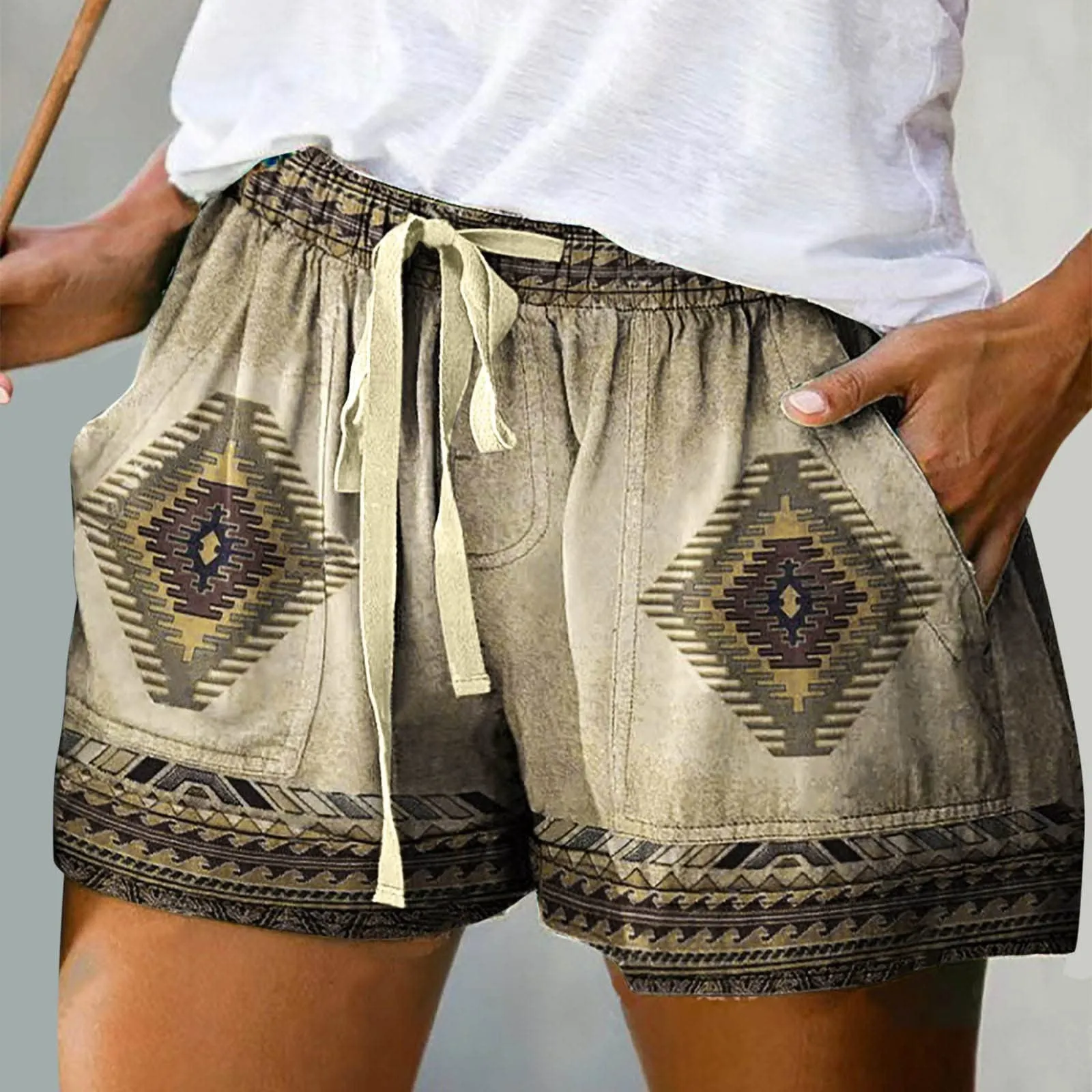 Boho Chic Loose Shorts
