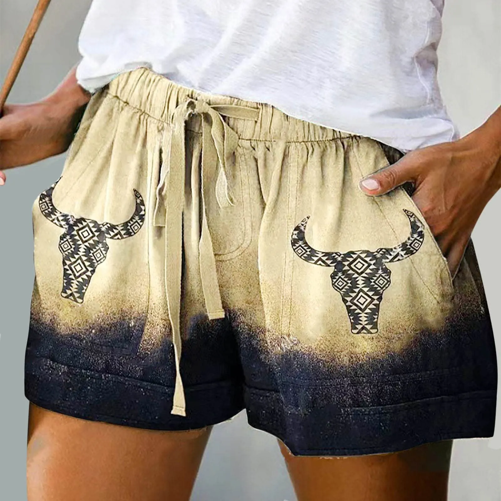 Boho Chic Loose Shorts