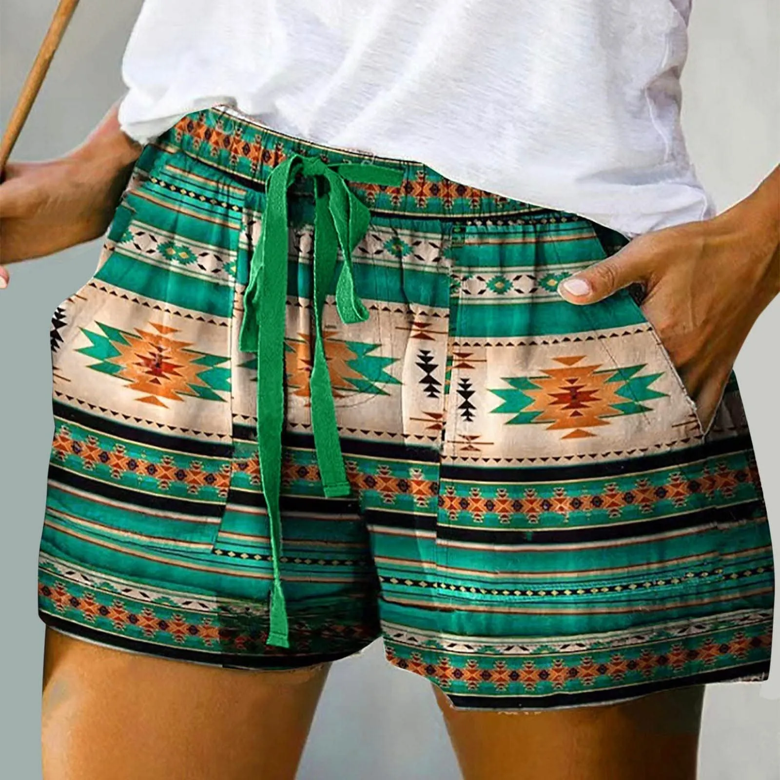 Boho Chic Loose Shorts