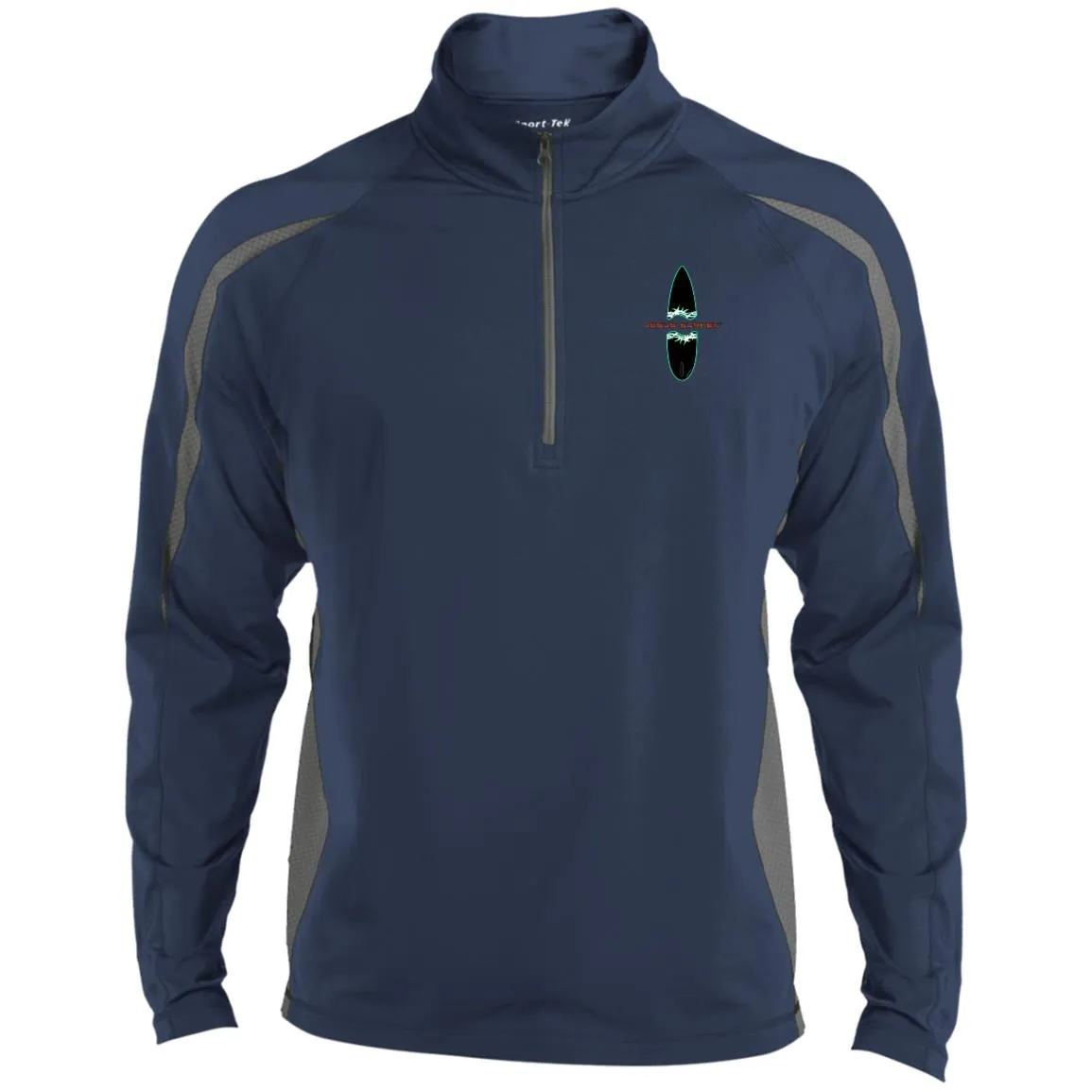 Broken Board - Men's Half Zip Pullover