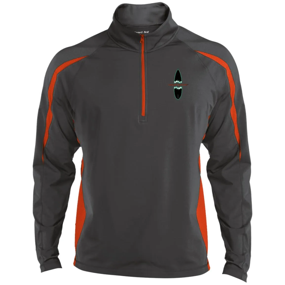 Broken Board - Men's Half Zip Pullover