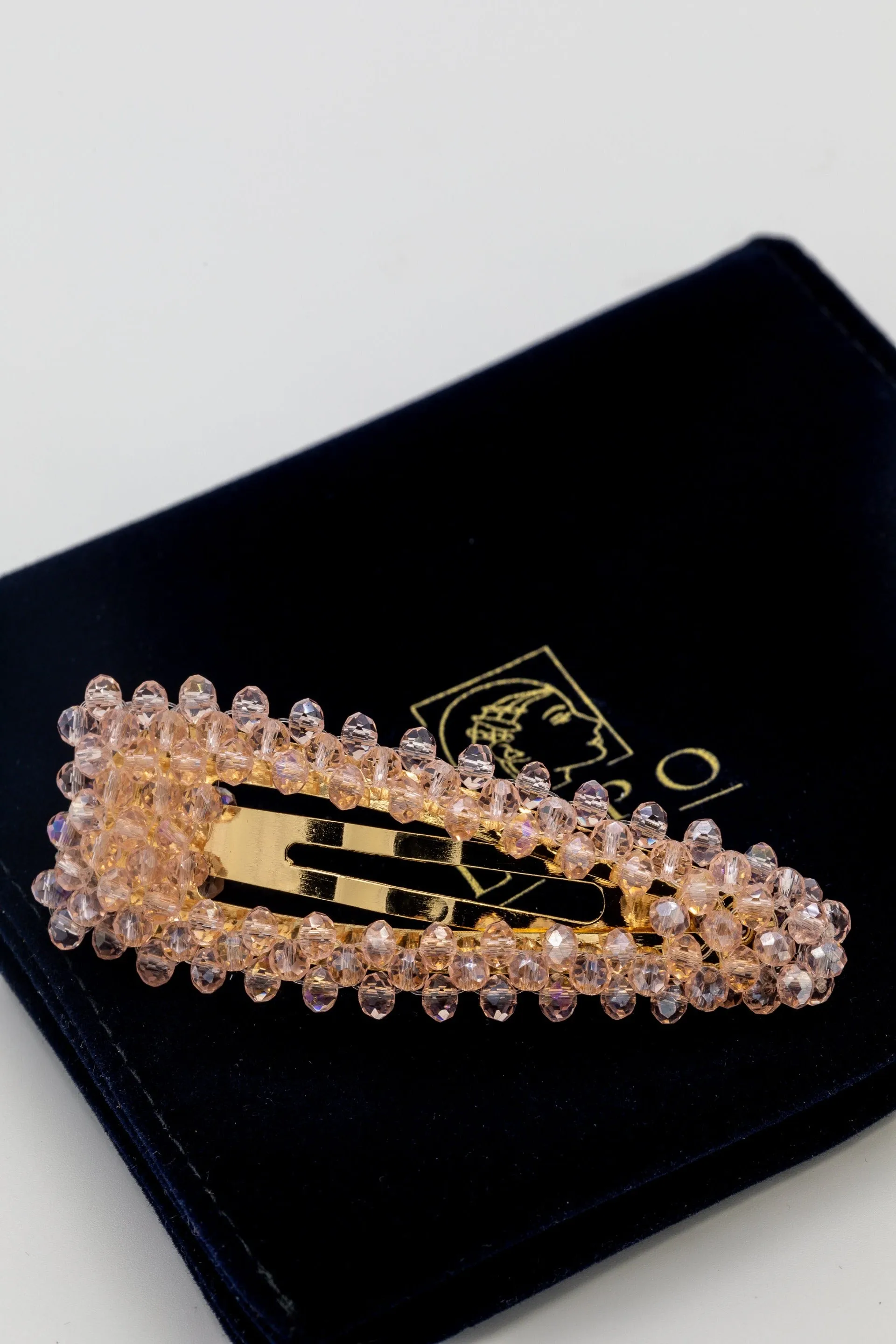 Chalce Snap Clip - Blush