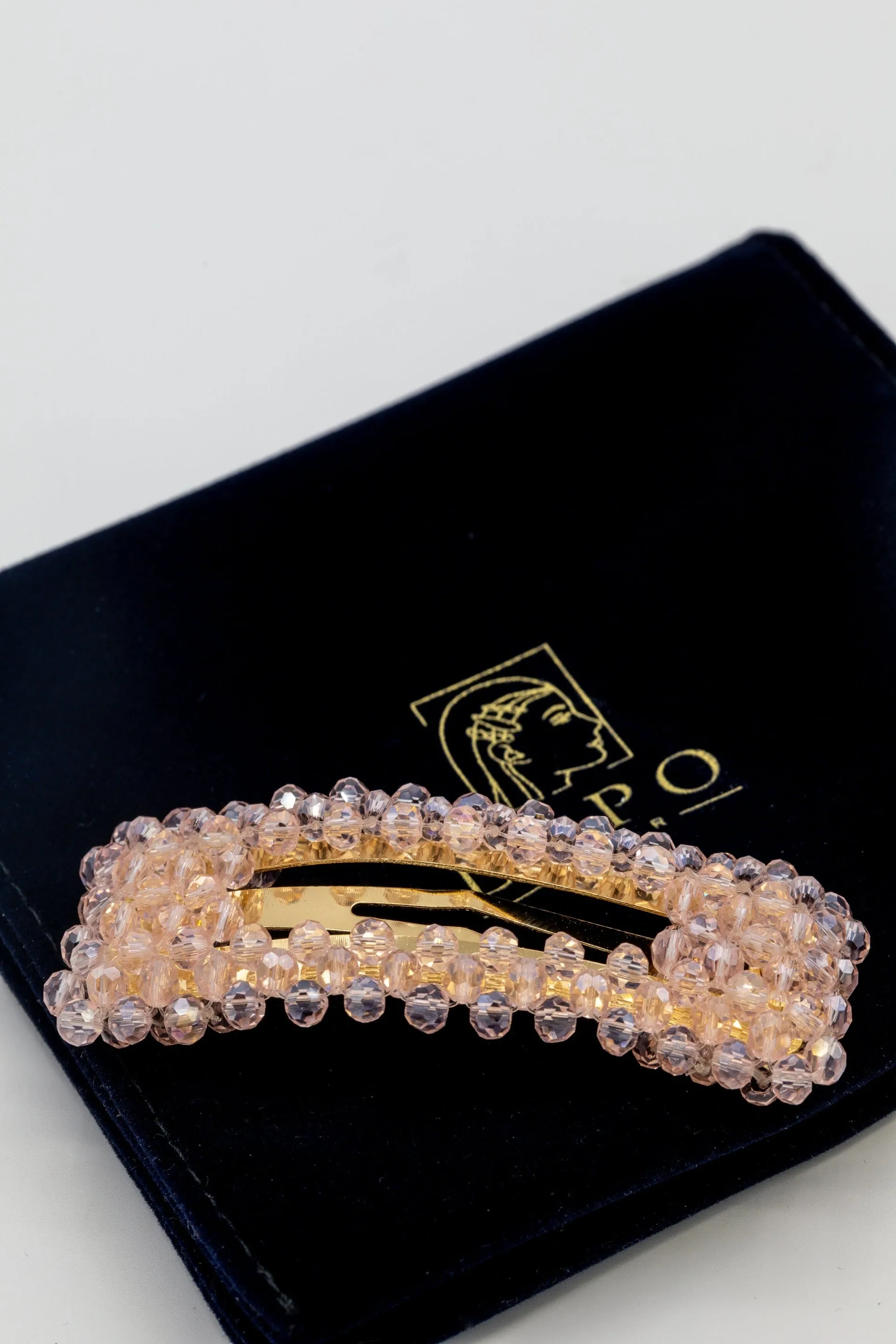 Chalce Snap Clip - Blush