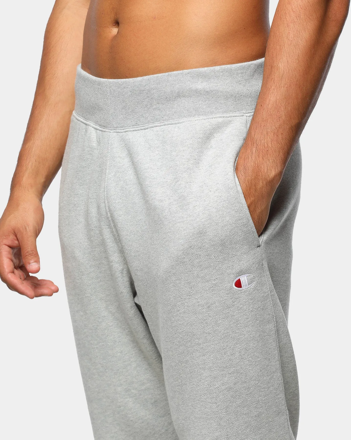 Champion Rev Weave Trim Jogger Grey