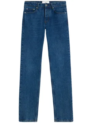 Classic fit cotton jeans