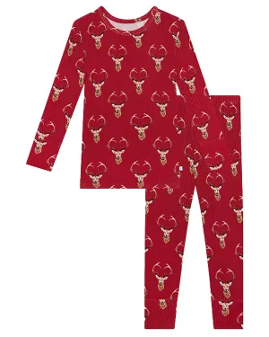Dash Long Sleeve Basic Pajama by Posh Peanut