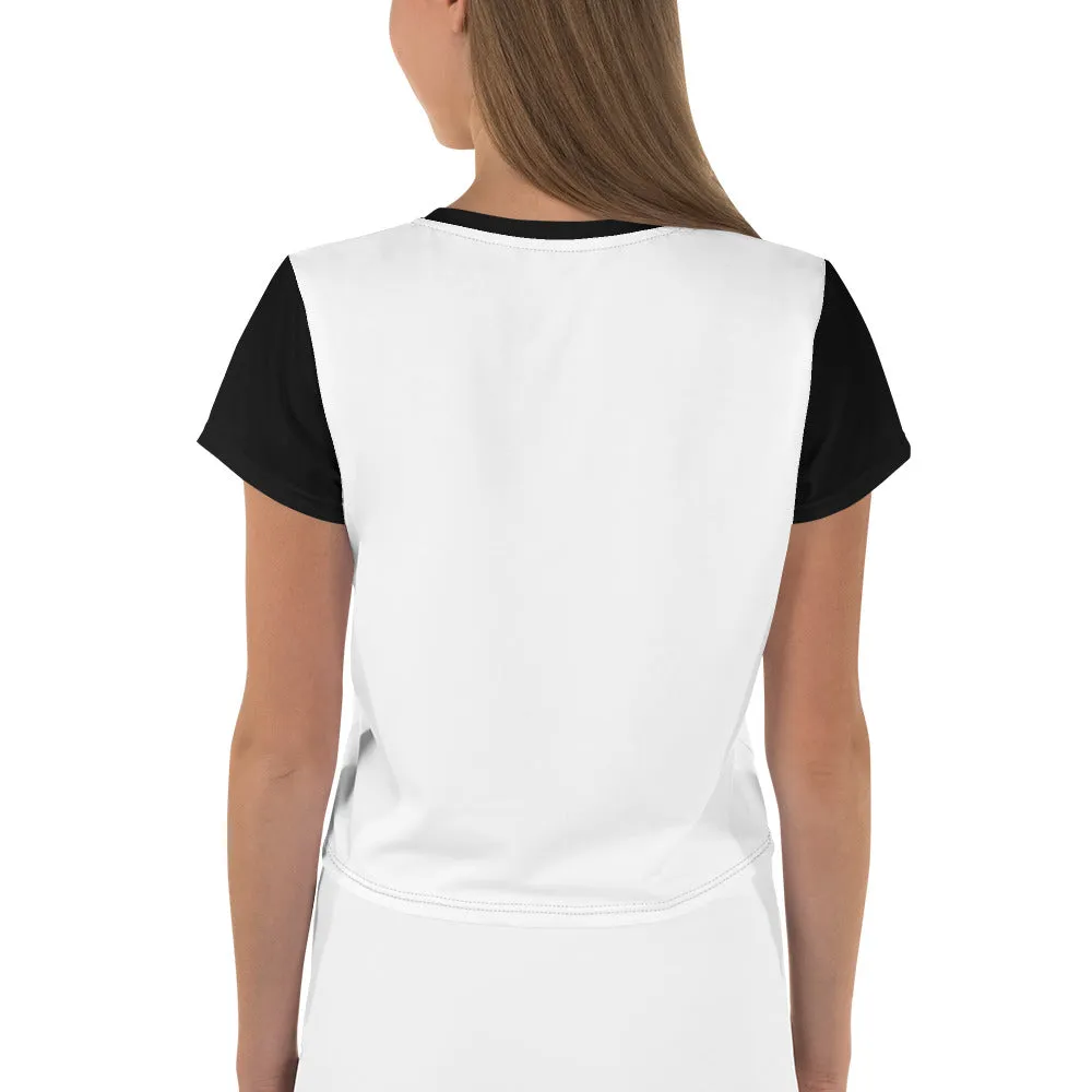 'Desert Sunset' all-over crop top