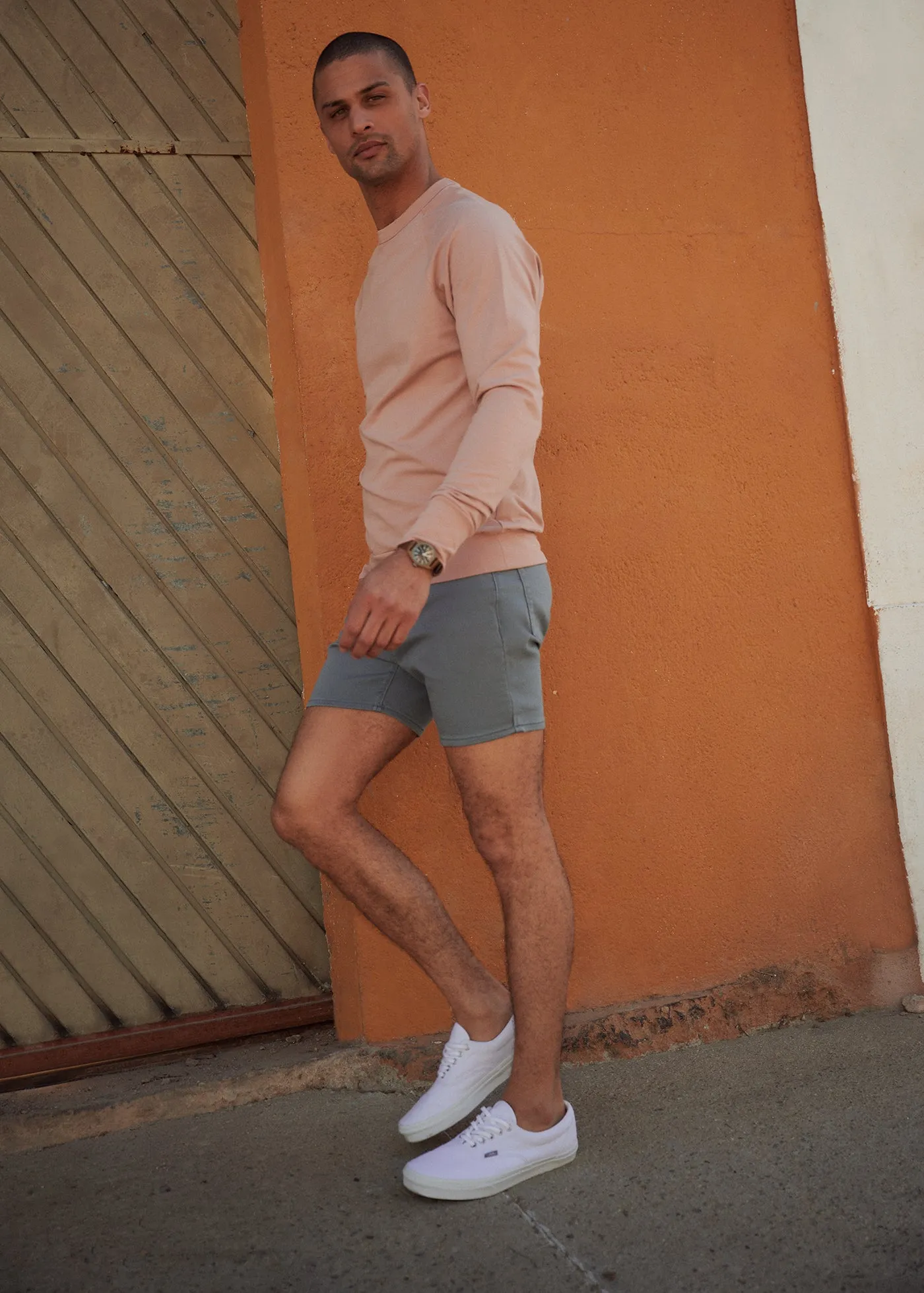 Duo 6" Shorts | French Grey