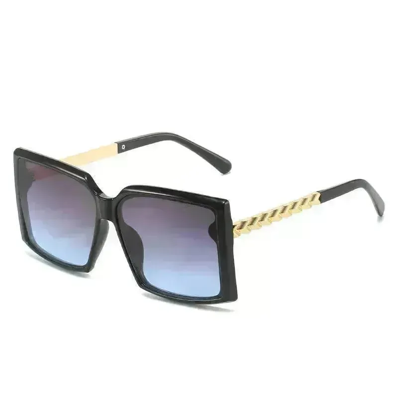 Fashion Box Simple Catwalk Light Luxury Sunglasses