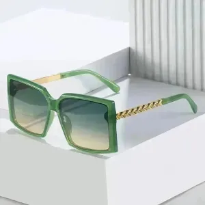 Fashion Box Simple Catwalk Light Luxury Sunglasses