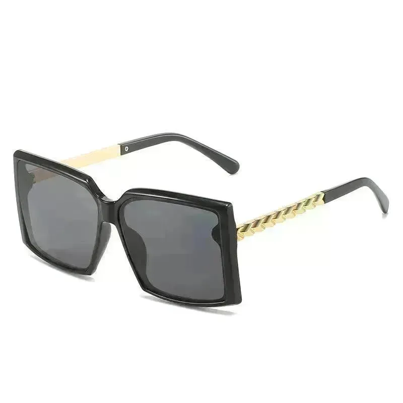 Fashion Box Simple Catwalk Light Luxury Sunglasses