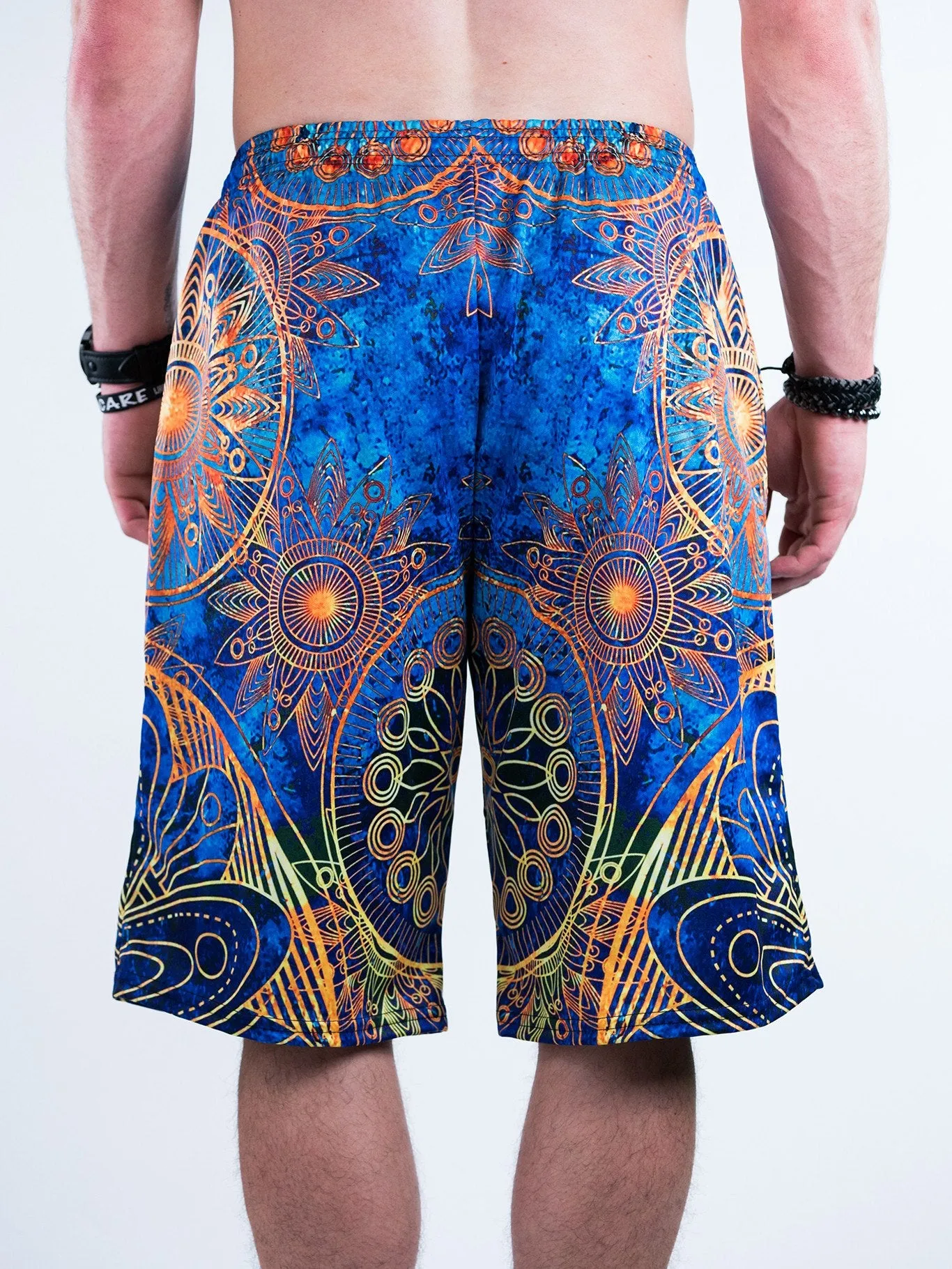 Gold Boho Shorts