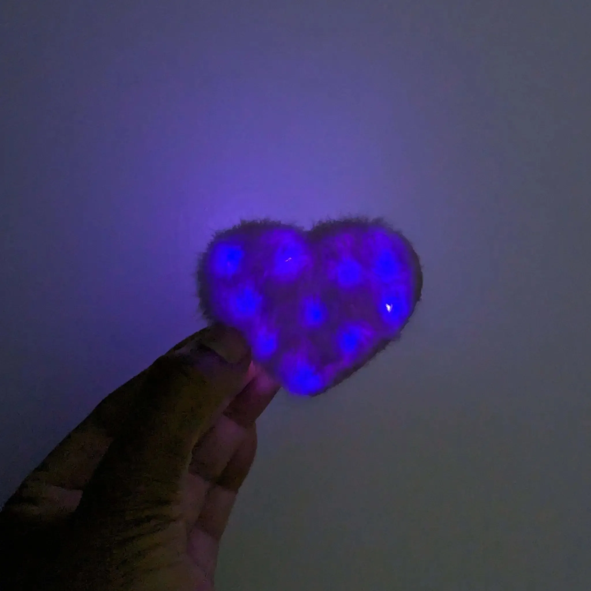 Heart Hair Clips : 3 Pack