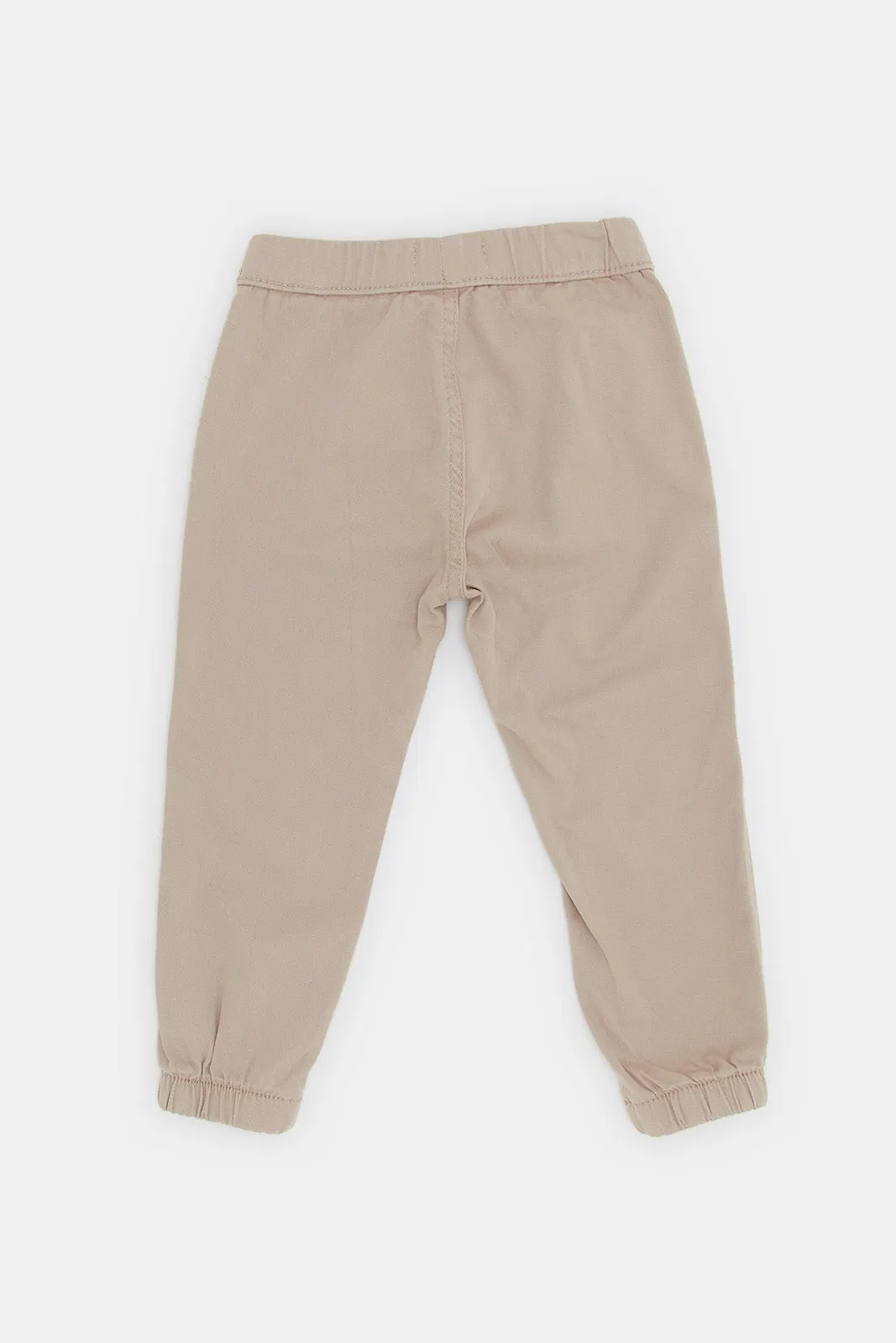 Infant Boys Beige Active Pants