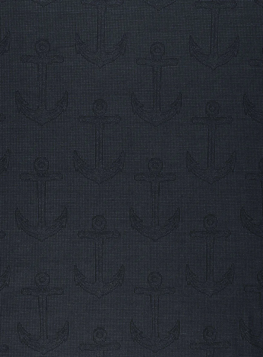 Italian Cotton Linen Anchor Jacket