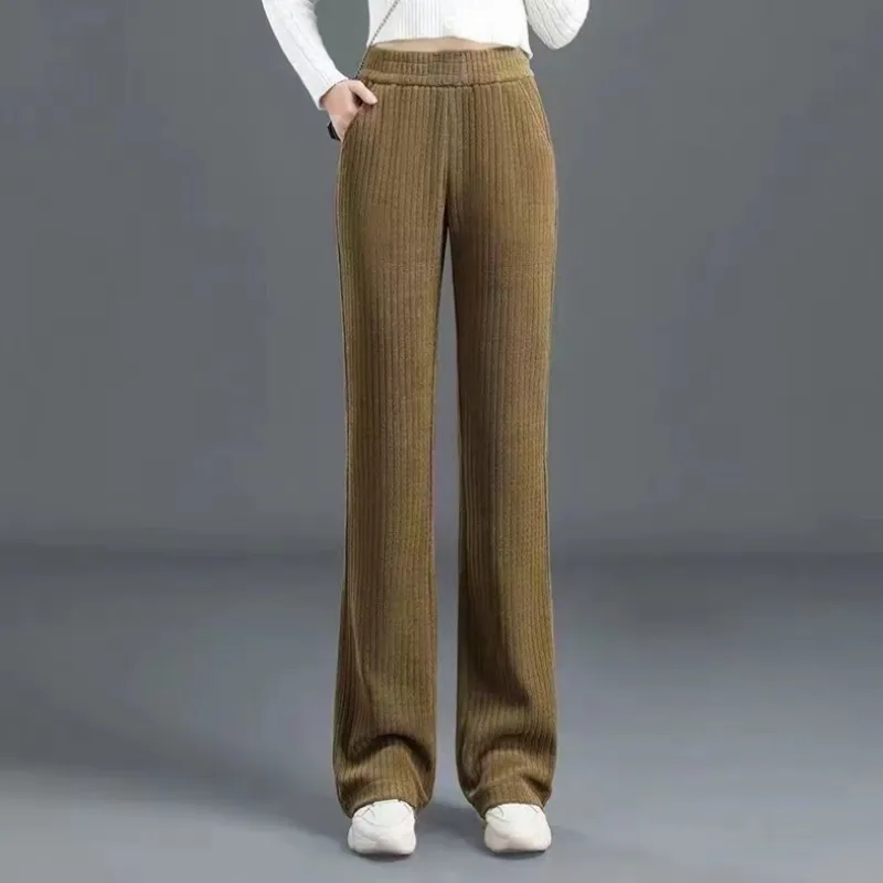 Ivyshape | Comfortably Padded Women's Pants With Elastic Waistband