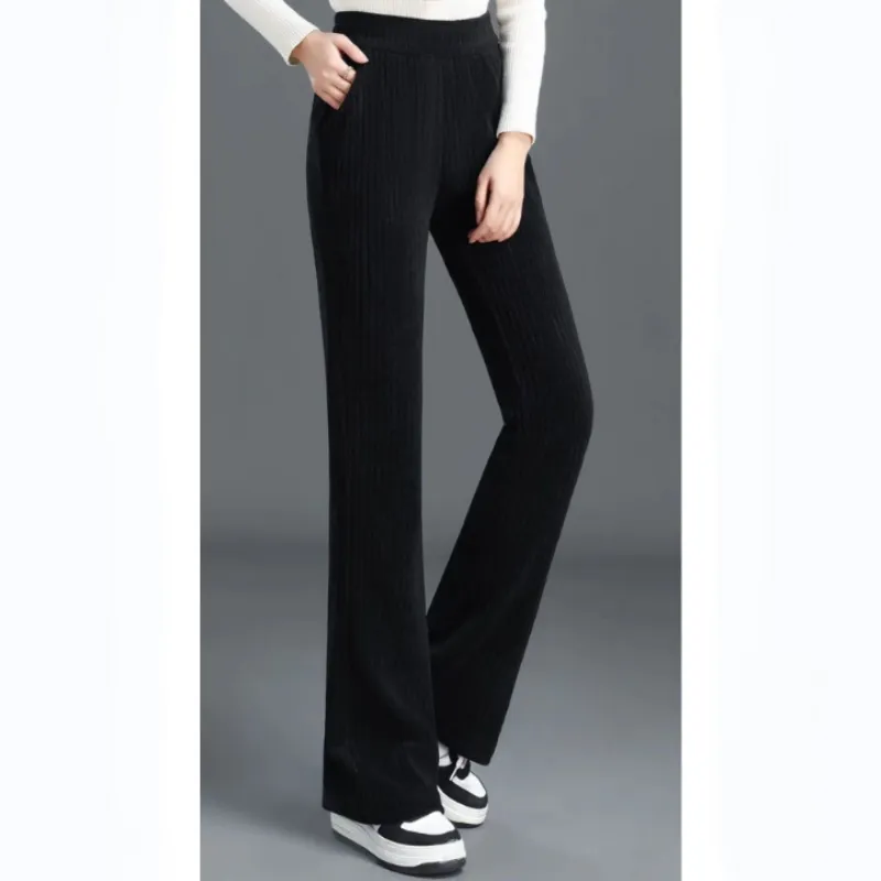 Ivyshape | Comfortably Padded Women's Pants With Elastic Waistband