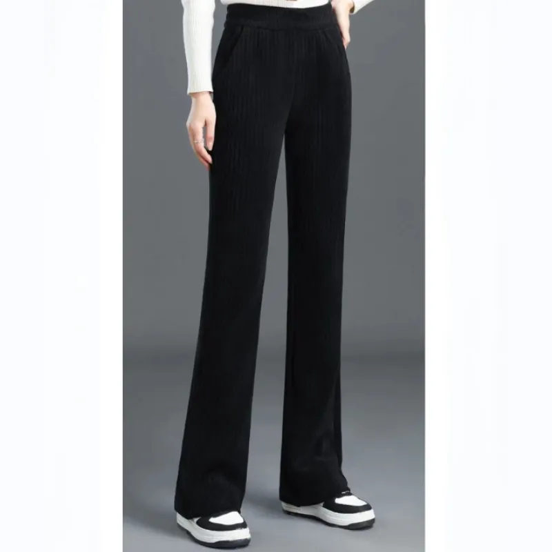 Ivyshape | Comfortably Padded Women's Pants With Elastic Waistband