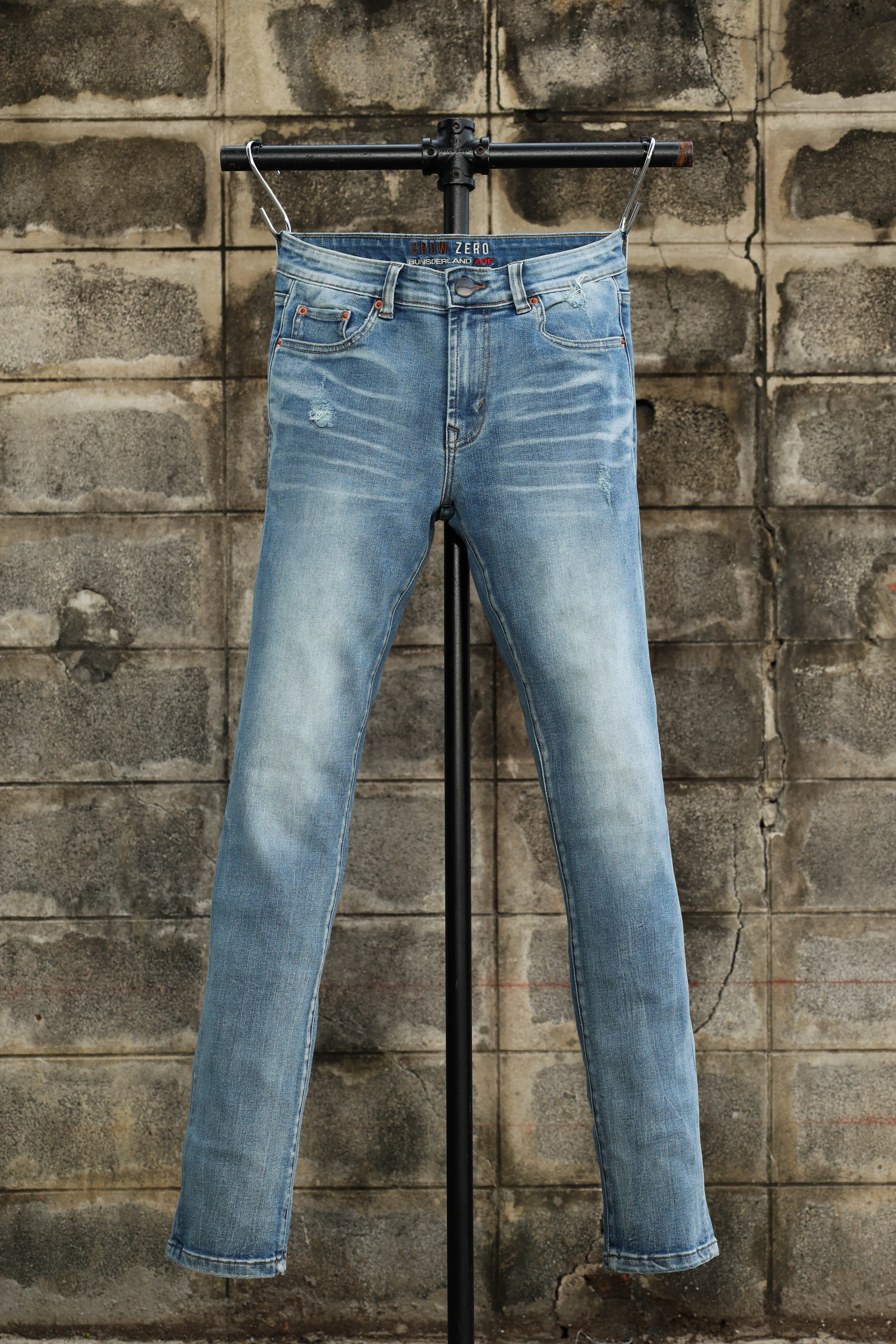 Jack Russel - Men Jeans - Handwerk J-CROW Skinny Fit Classic Blue Fade