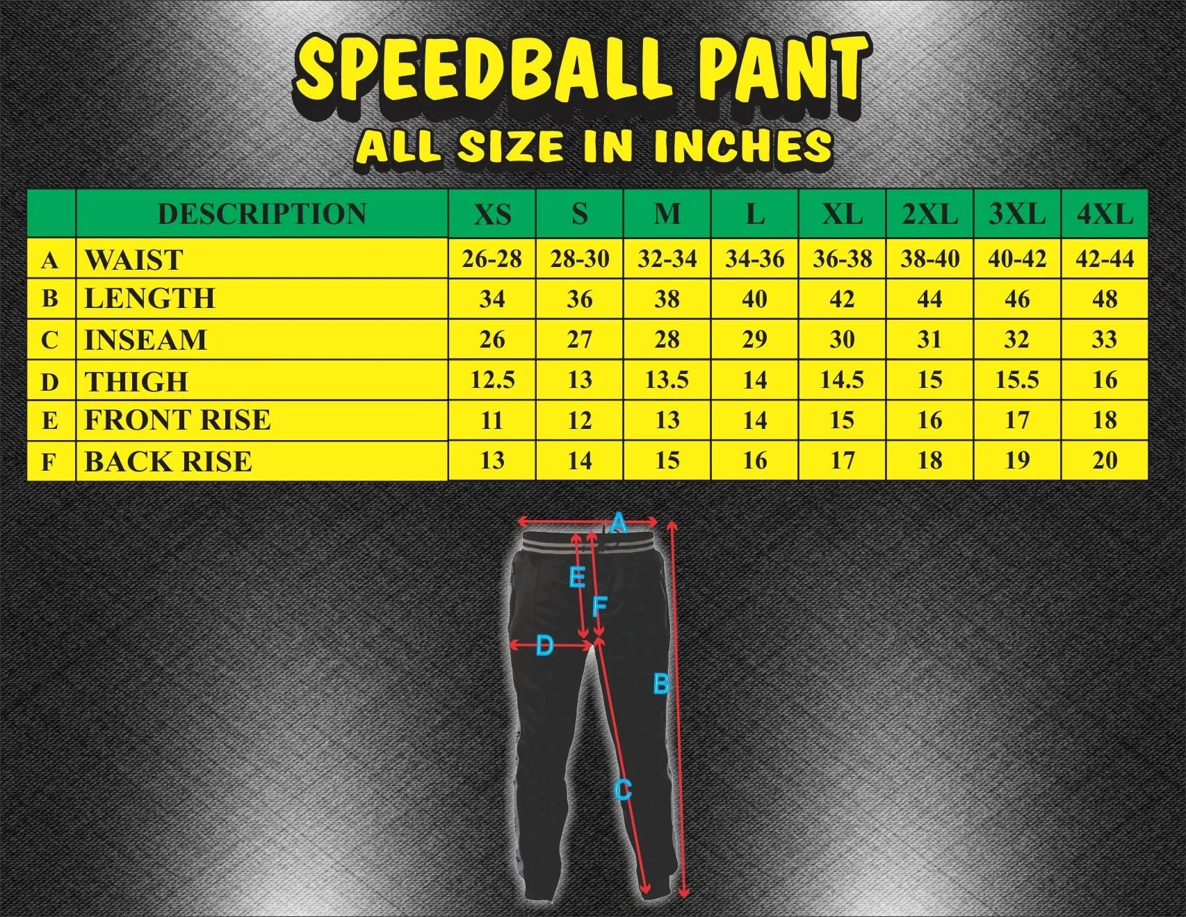 JT Speedball Joggers - Modern Bad Bones
