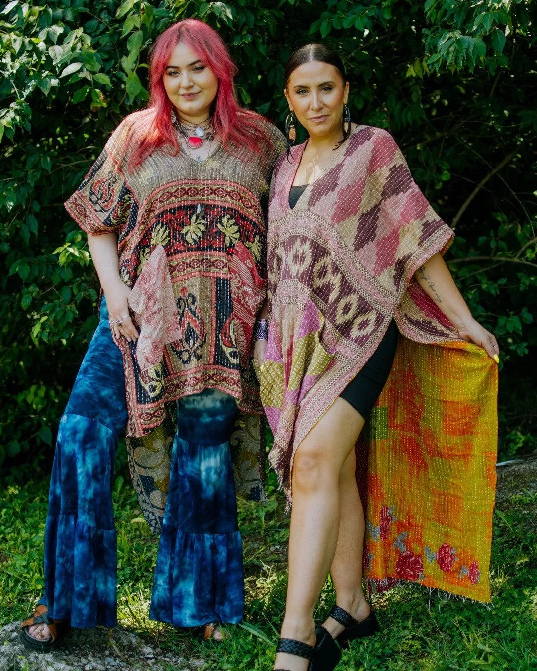 Kantha Hi Lo Tunic #42 by Kantha Bae