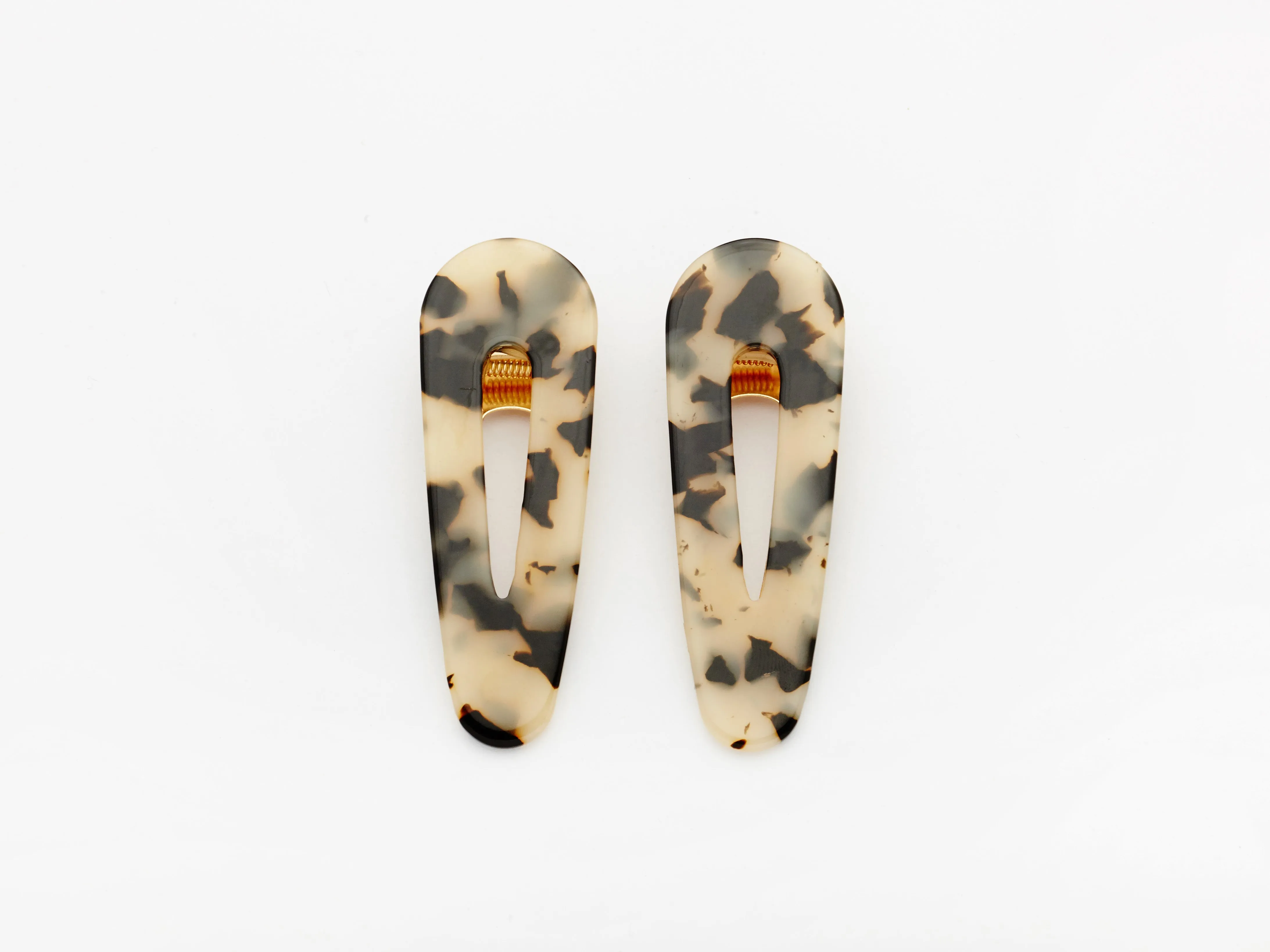 Kelly Clips in Tortoiseshell