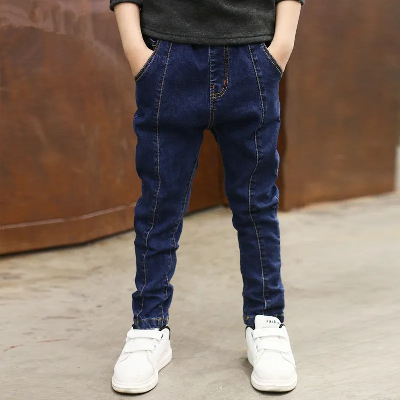 Kids Boys Skinny Classic Pants Casual Denim Jeans - BJN0105