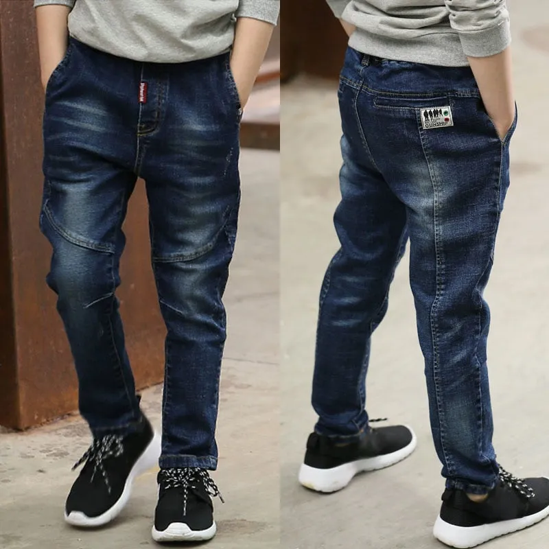 Kids Boys Skinny Classic Pants Casual Denim Jeans - BJN0105