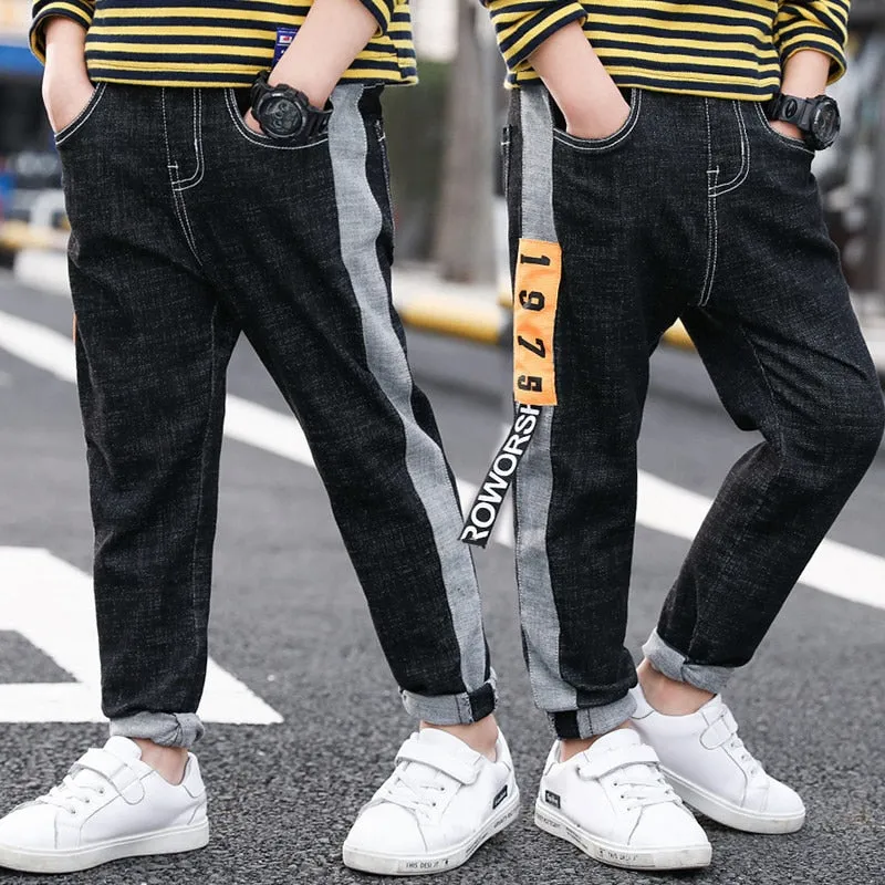 Kids Boys Skinny Classic Pants Casual Denim Jeans - BJN0105
