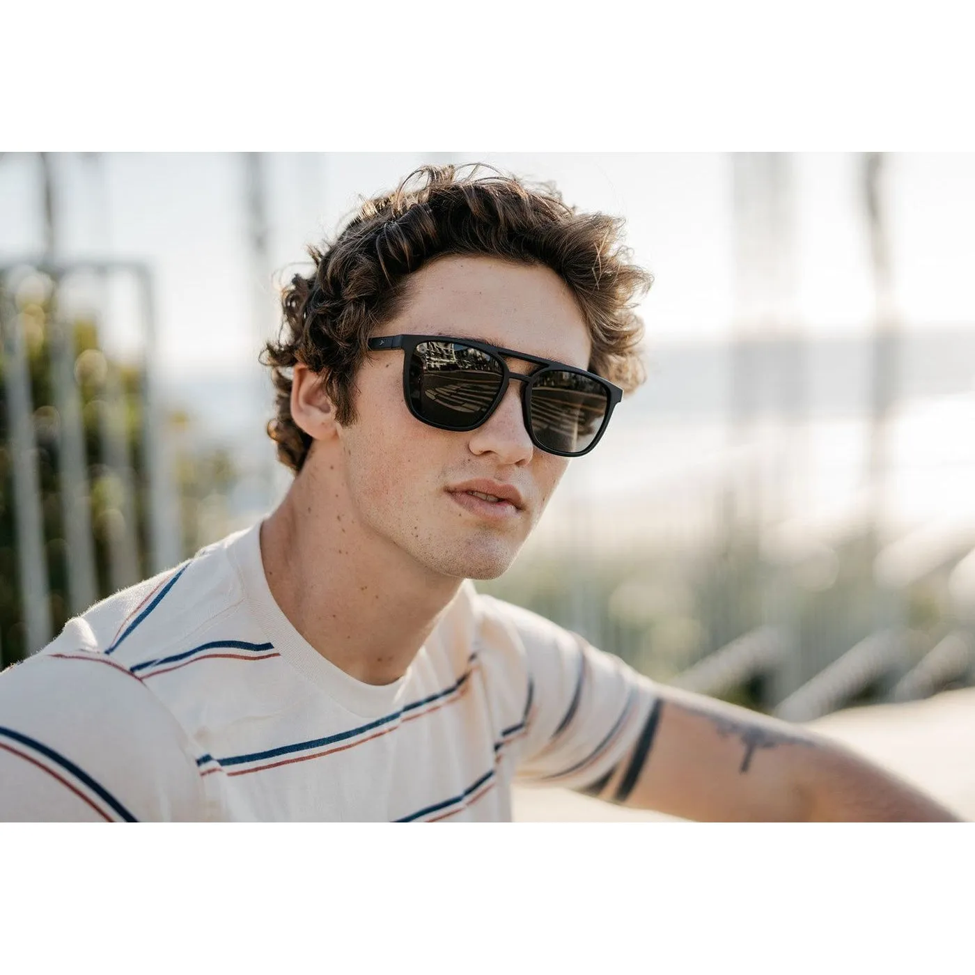Knockaround Brightside Sunglasses - Black on Black