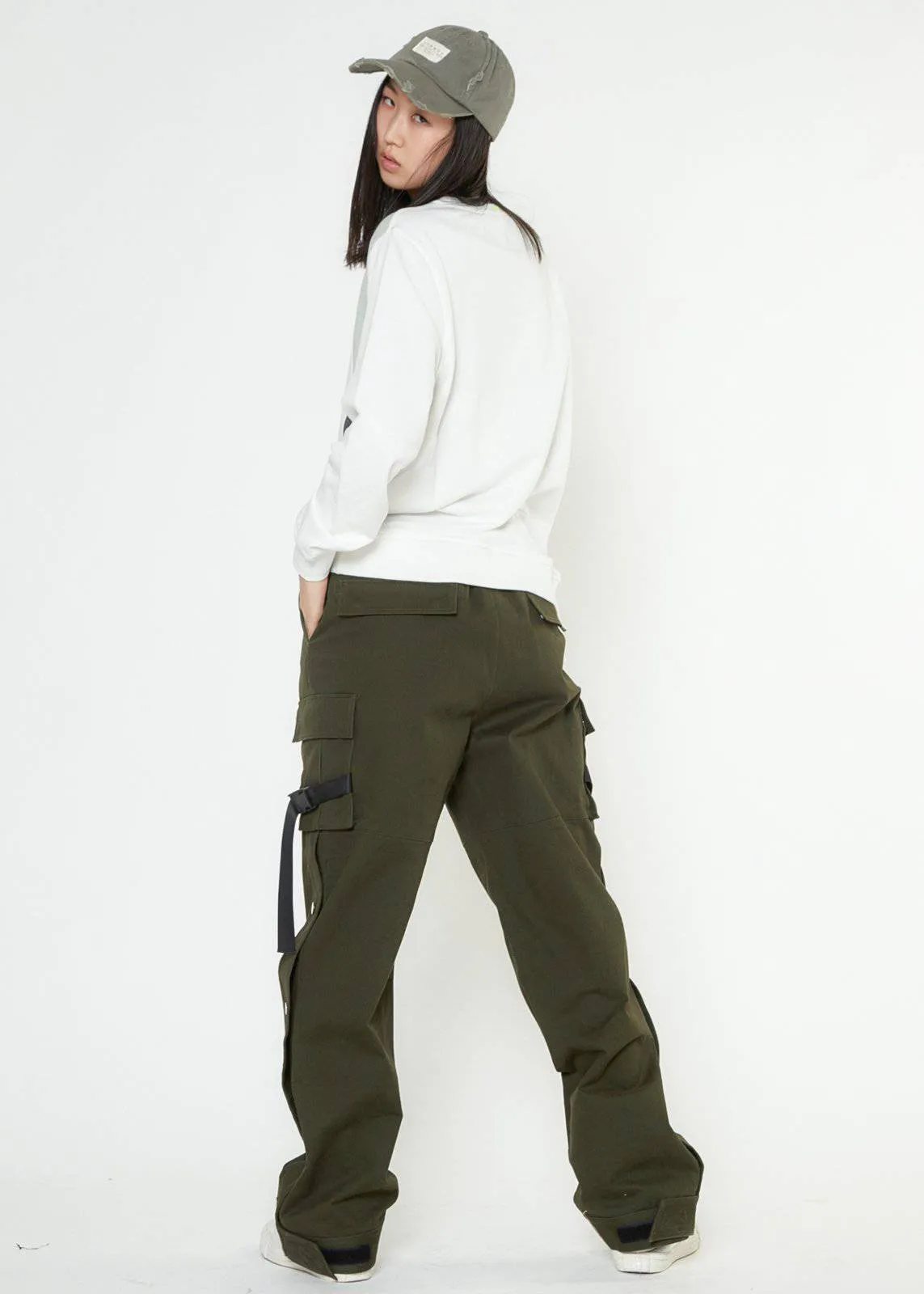 Konus Men's Sweatshirt w/ Panelling in Off White