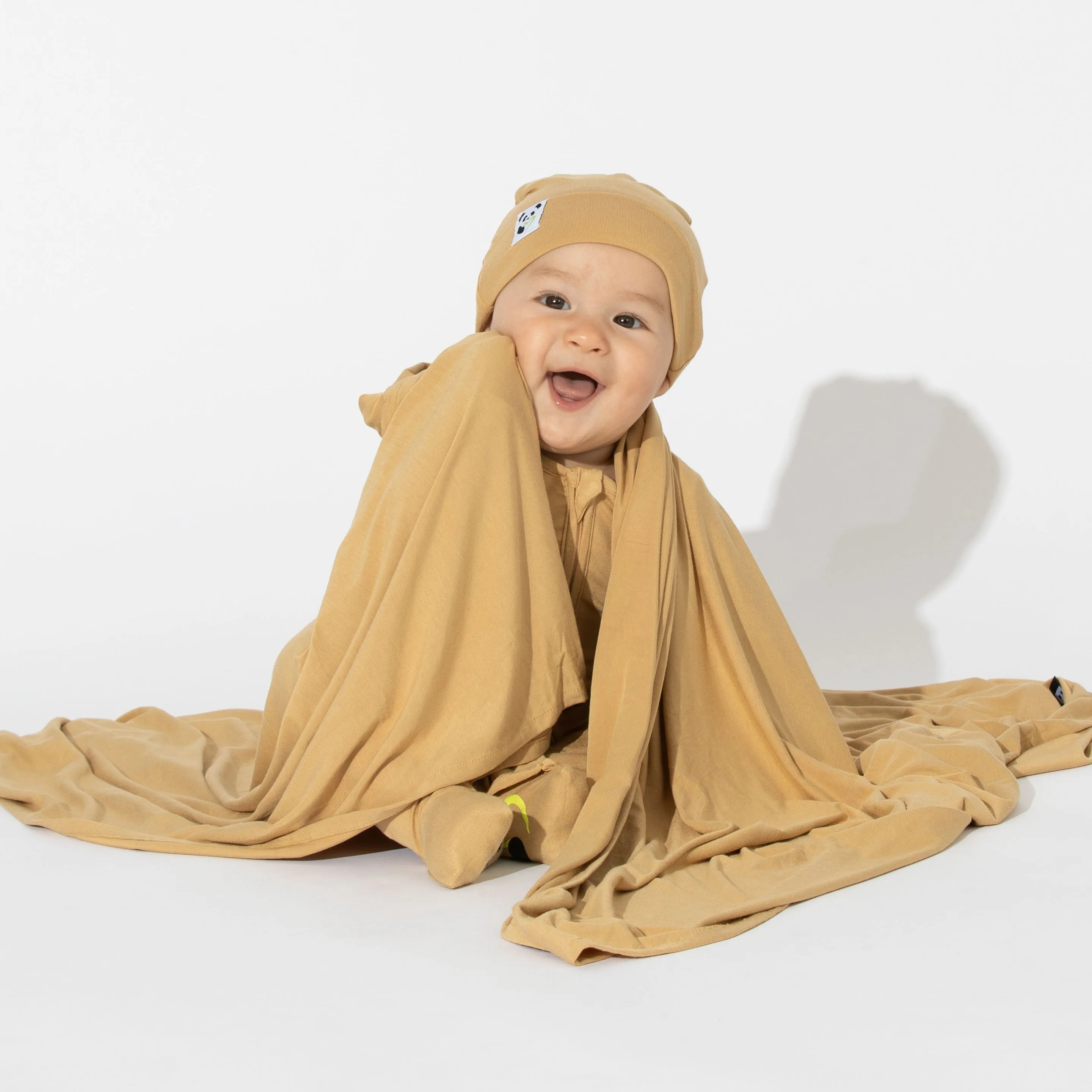 Latte Bamboo Convertible Footie
